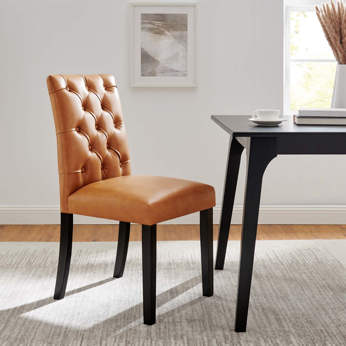 Duchess Dining Chair Vinyl Set of 2