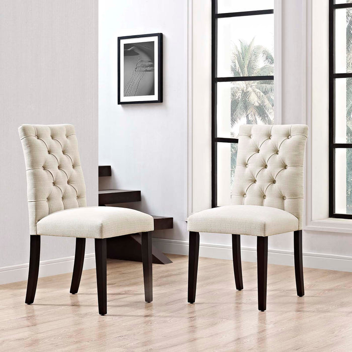 Duchess Dining Chair Fabric Set of 2