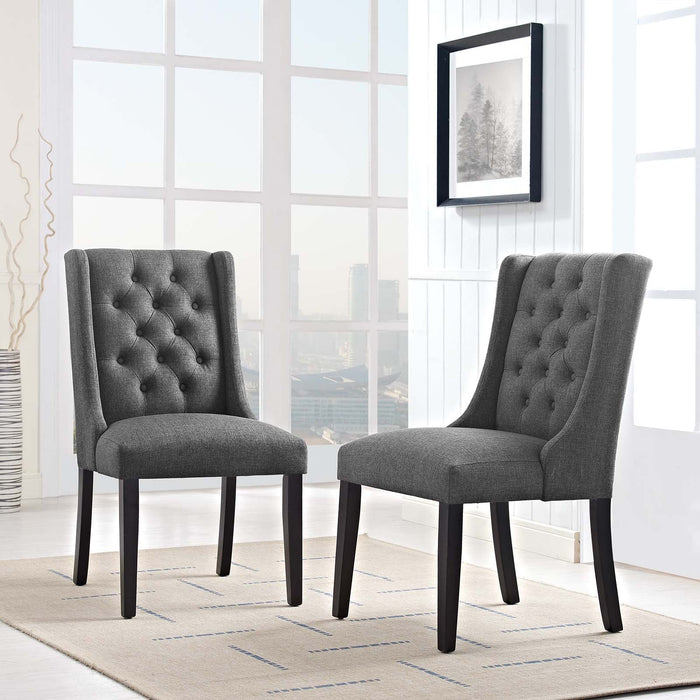 Baronet Dining Chair Fabric Set of 2