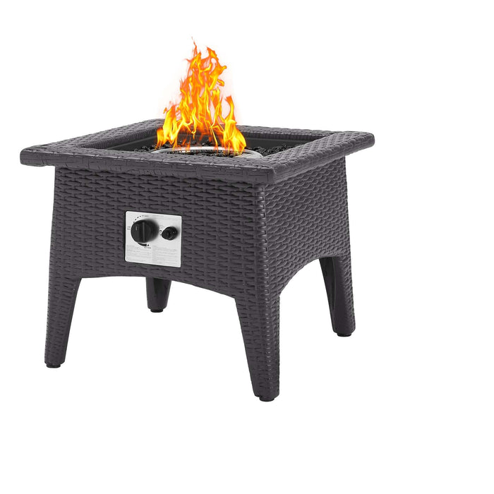 Convene 5 Piece Set Outdoor Patio with Fire Pit