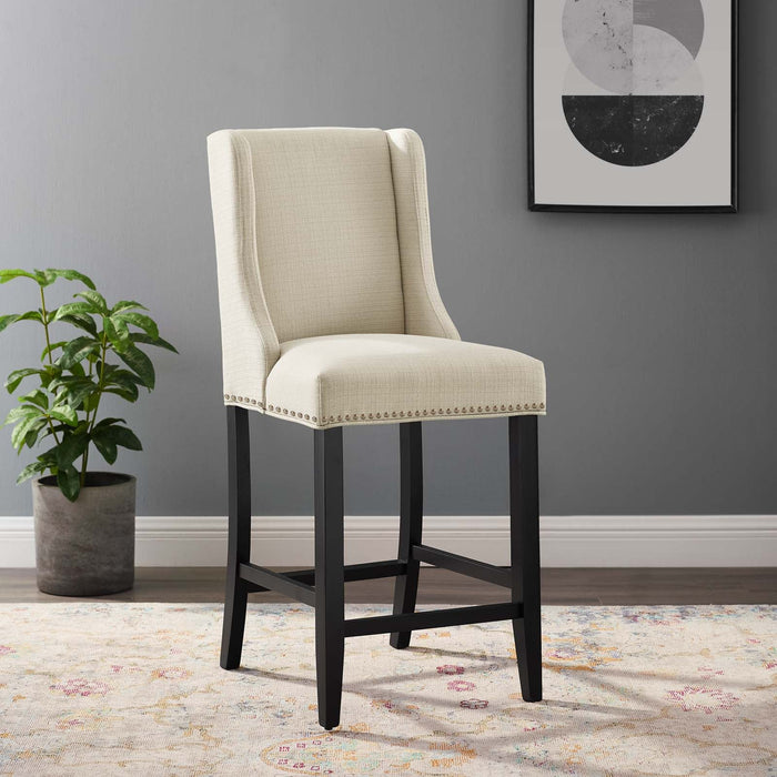 Baron Upholstered Fabric Counter Stool