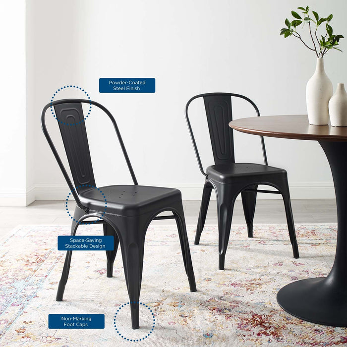 Promenade Bistro Dining Side Chair Set of 2