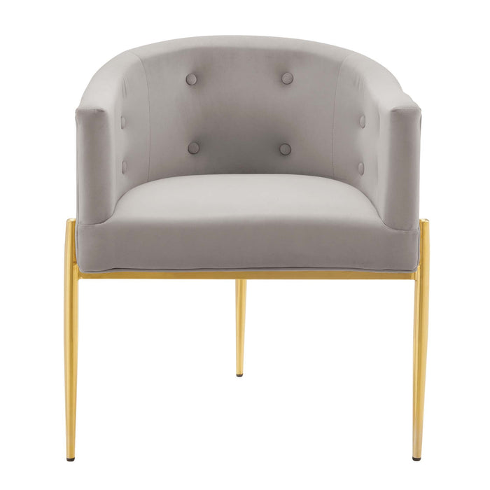 Savour Tufted Performance Velvet Accent Chair