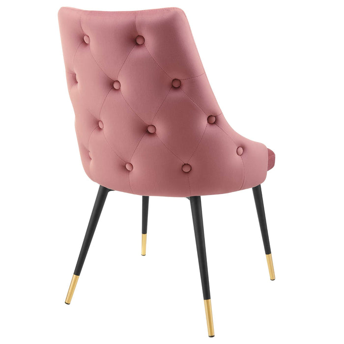 Adorn Tufted Performance Velvet Dining Side Chair