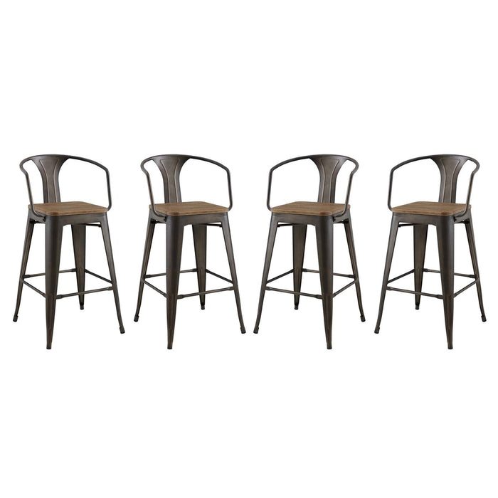 Promenade Bar Stool Set of 4