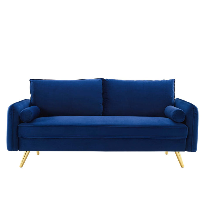 Revive Performance Velvet Sofa