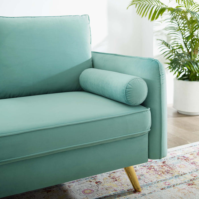 Revive Performance Velvet Loveseat