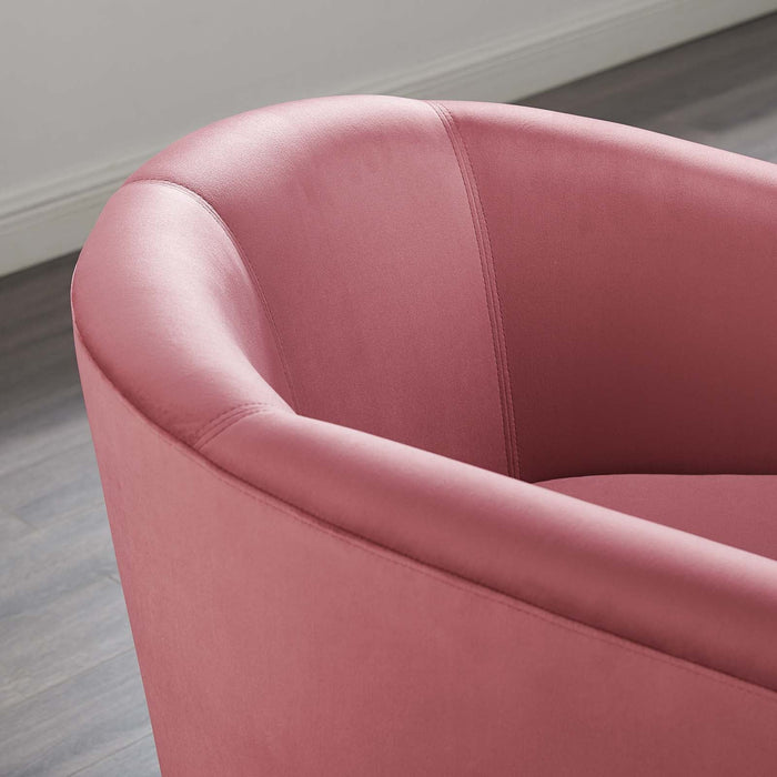 Prospect Performance Velvet Armchair