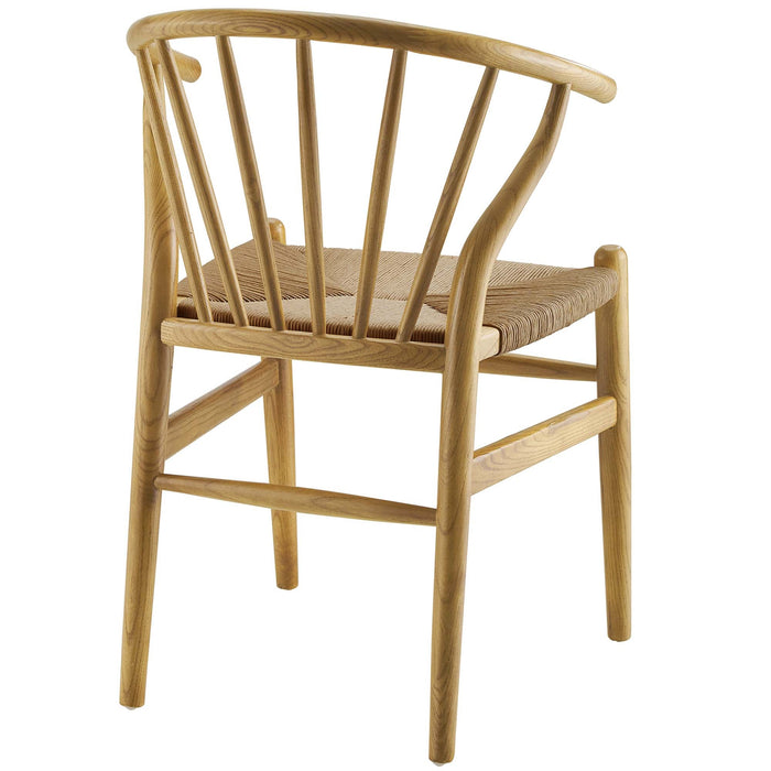 Flourish Spindle Wood Dining Side Chair Set of 2