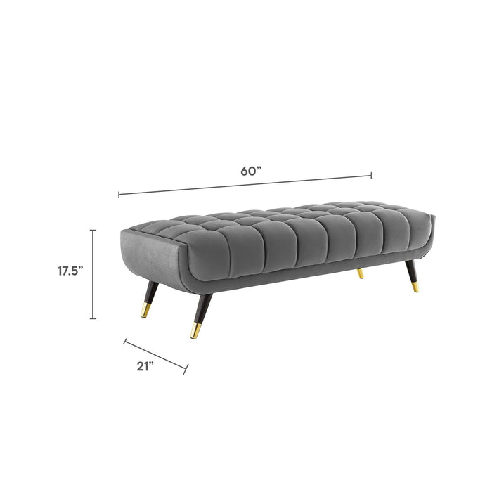 Adept 60" Performance Velvet Bench