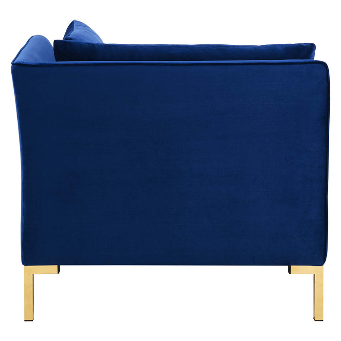 Ardent Performance Velvet Loveseat