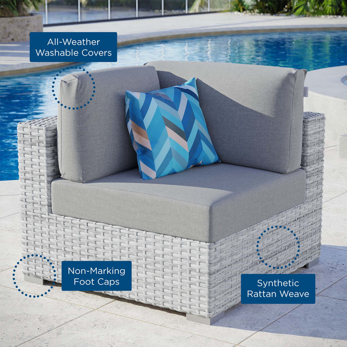 Convene Outdoor Patio Corner Chair