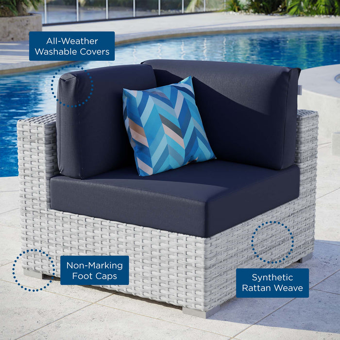 Convene Outdoor Patio Corner Chair