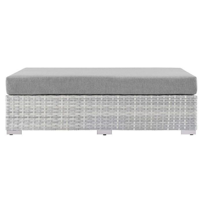 Convene Outdoor Patio Rectangular Ottoman