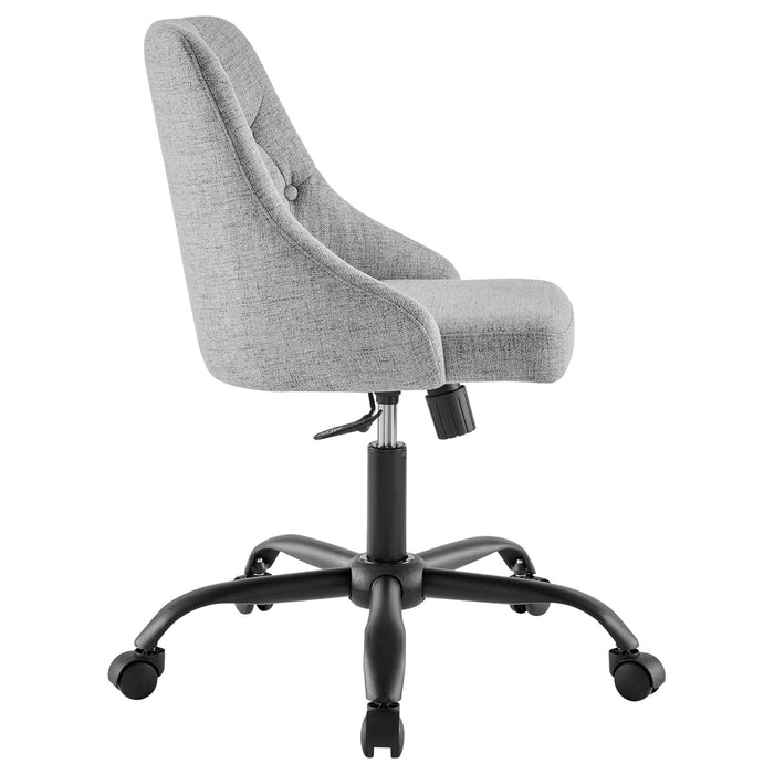 Distinct Tufted Swivel Upholstered Office Chair