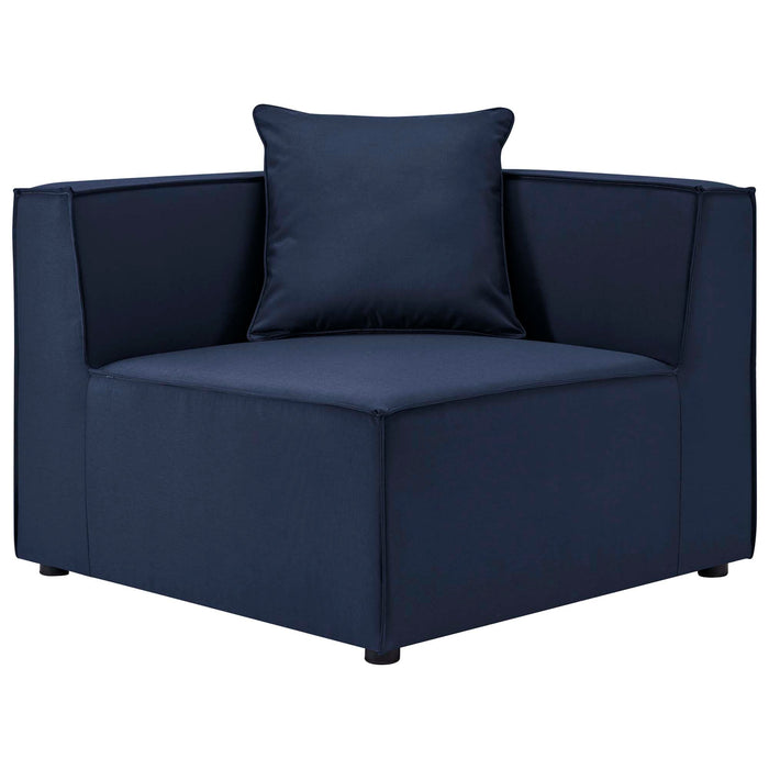 Saybrook Outdoor Patio Upholstered 2-Piece Sectional Sofa Loveseat