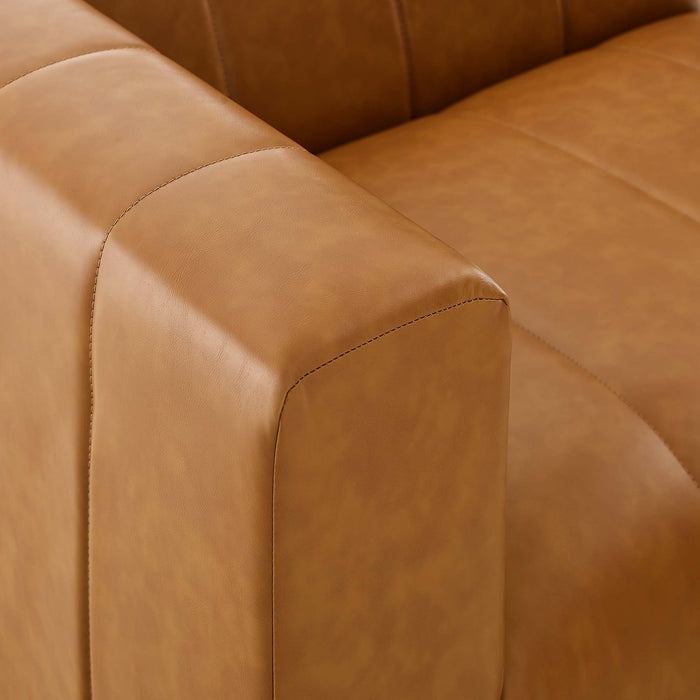 Bartlett Vegan Leather Left-Arm Chair