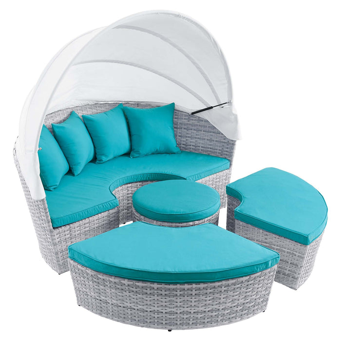 Scottsdale Canopy Sunbrella® Outdoor Patio Daybed