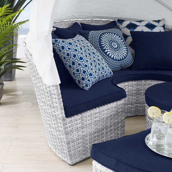 Scottsdale Canopy Sunbrella® Outdoor Patio Daybed