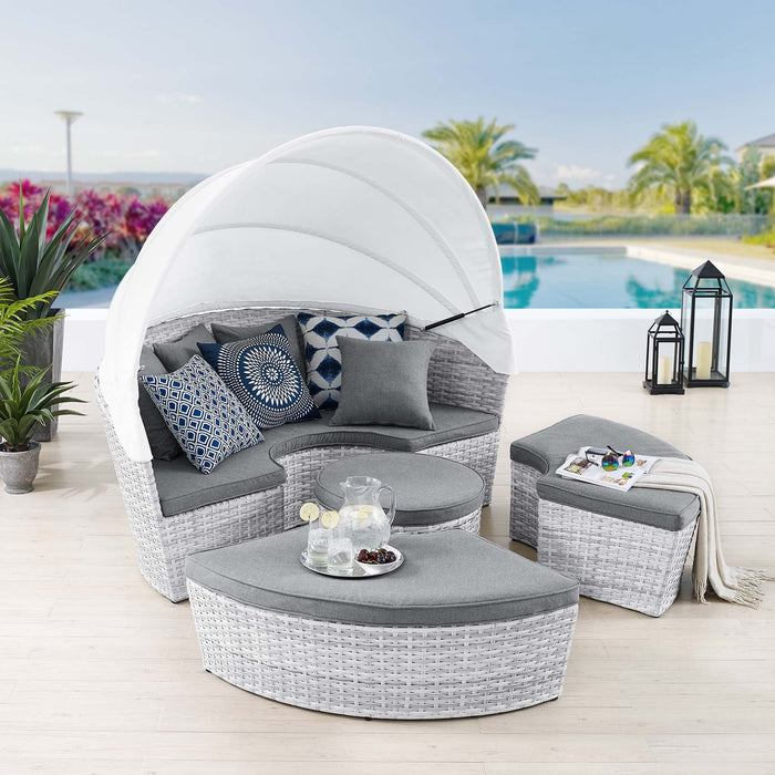 Scottsdale Canopy Sunbrella® Outdoor Patio Daybed