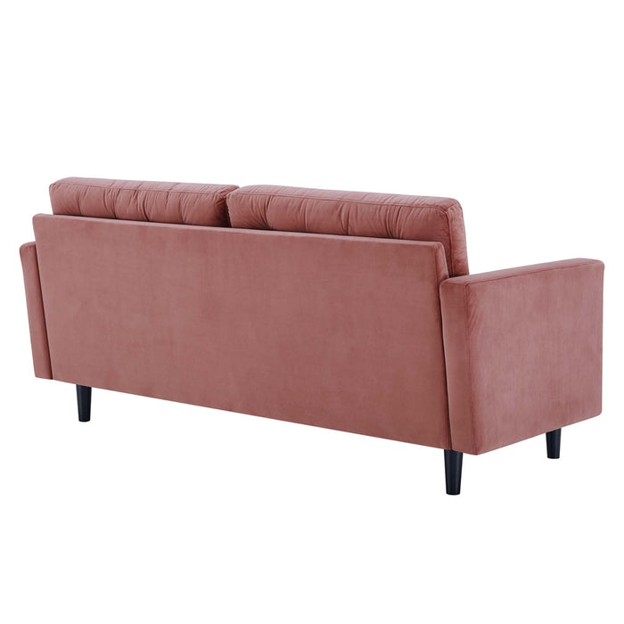 Exalt Tufted Performance Velvet Sofa