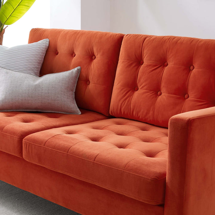 Exalt Tufted Performance Velvet Sofa