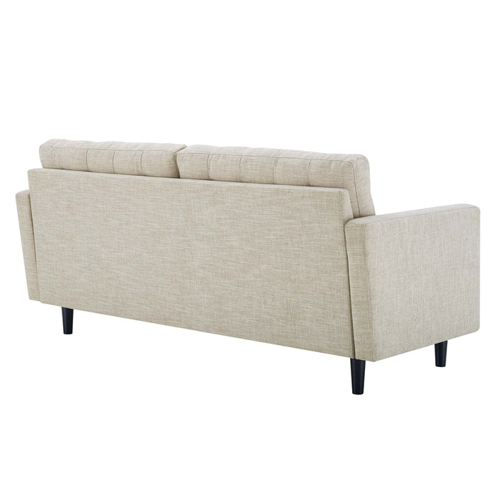 Exalt Tufted Fabric Sofa