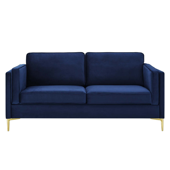 Kaiya Performance Velvet Sofa