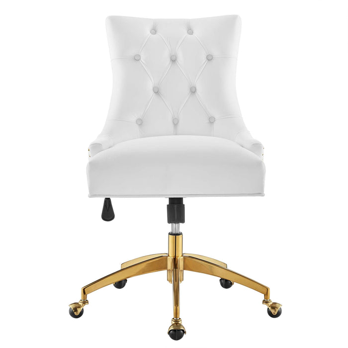 Regent Tufted Performance Velvet Office Chair