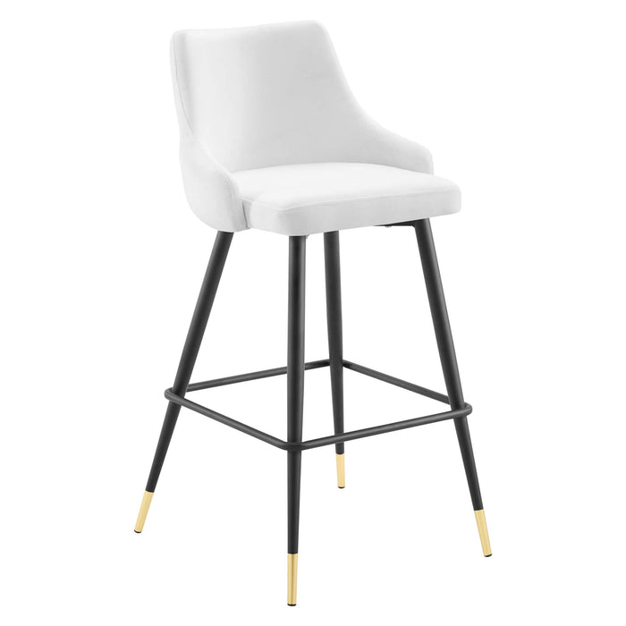 Adorn Performance Velvet Bar Stool Set of 2