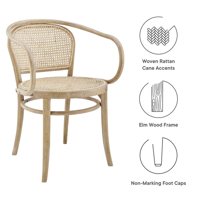 Oliana Wood Dining Armchair