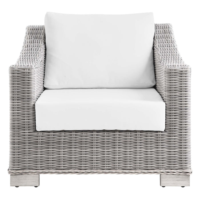 Conway Outdoor Patio Wicker Rattan Armchair