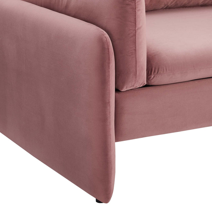 Indicate Performance Velvet Sofa