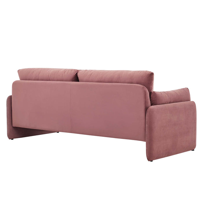 Indicate Performance Velvet Sofa