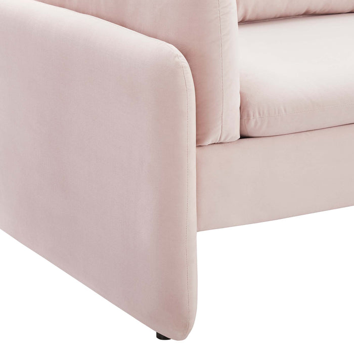 Indicate Performance Velvet Sofa