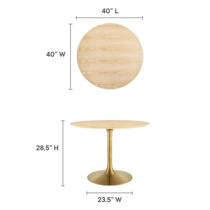 Lippa Round 40" Dining Table