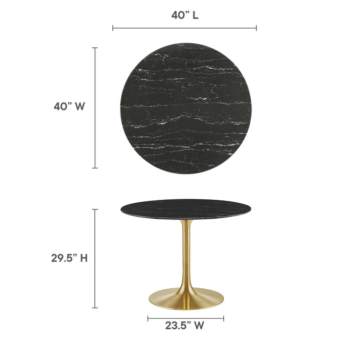 Lippa Round 40" Dining Table