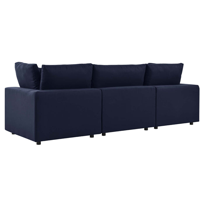 Commix Overstuffed Outdoor Patio Sofa