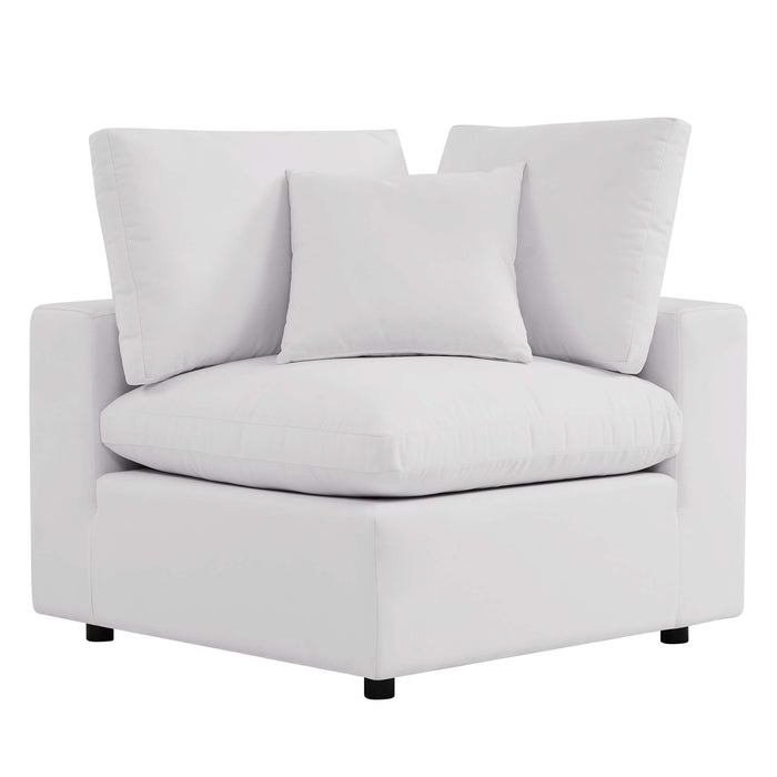 Commix Overstuffed Outdoor Patio Sofa