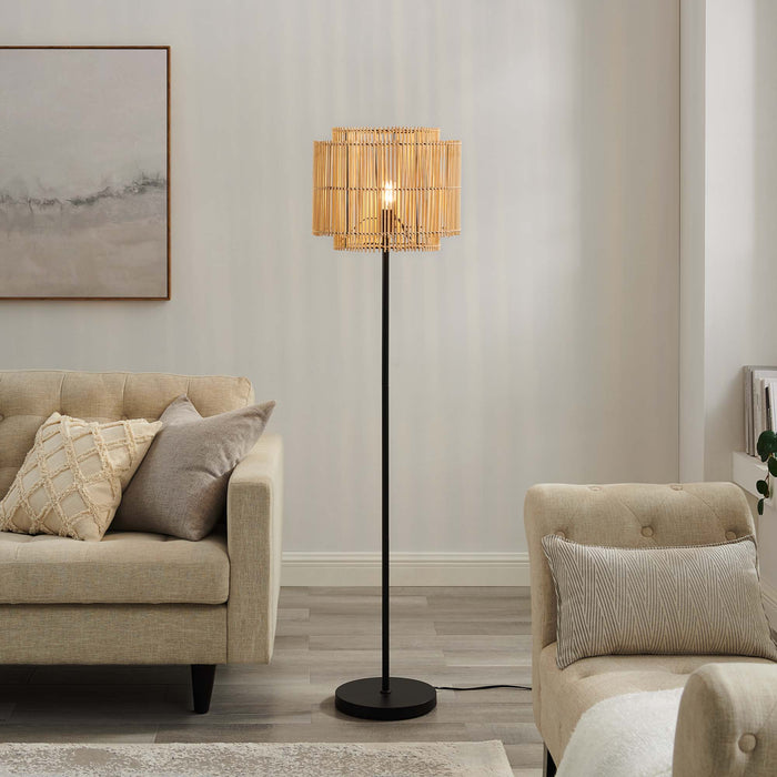 Nourish Bamboo Floor Lamp