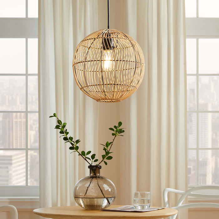 Nurture Rattan Pendant Light