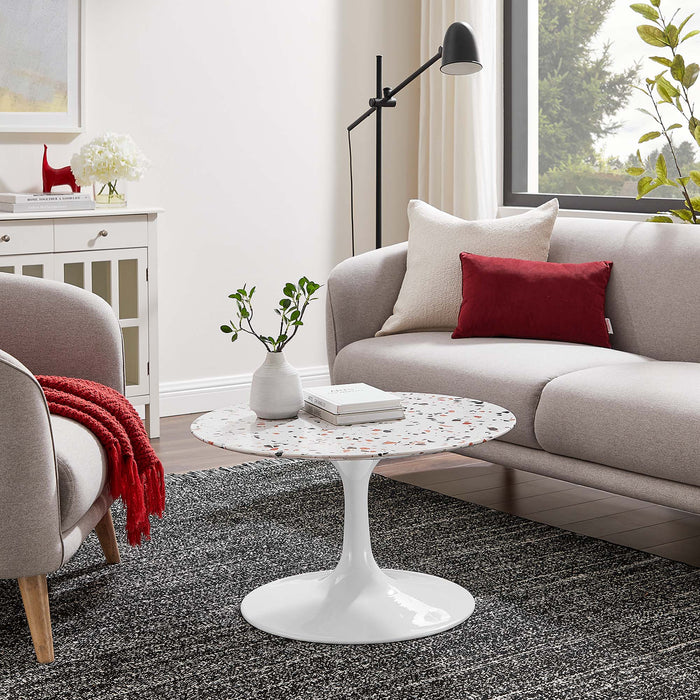 Lippa Round Terrazzo Coffee Table