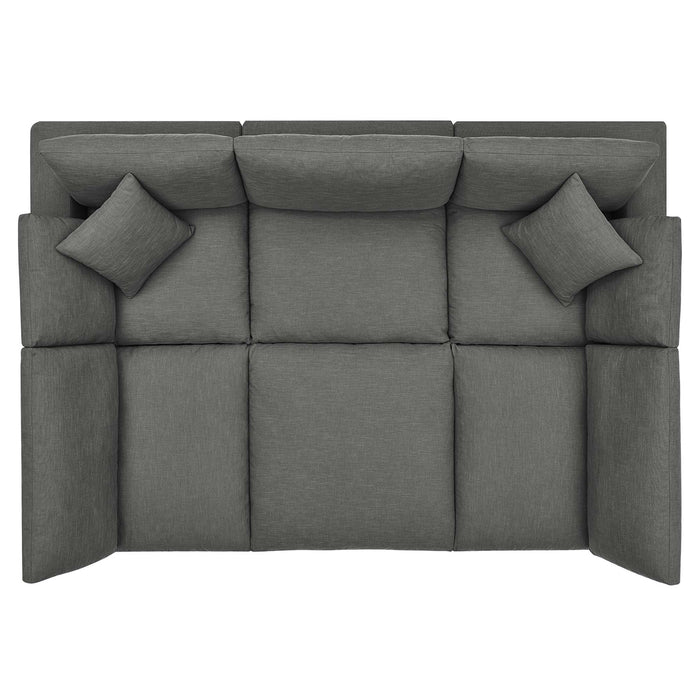 Commix Down Filled Overstuffed 6-Piece Sectional Sofa