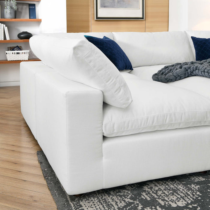 Commix Down Filled Overstuffed 6-Piece Sectional Sofa