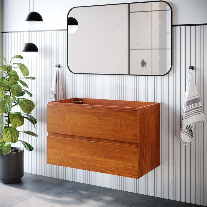 Scenic Wall-Mount Bathroom Cabinet Basin Not Included