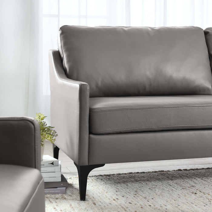 Corland Leather Sofa