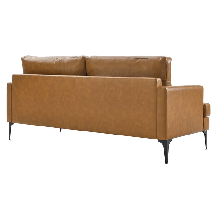 Evermore Vegan Leather Sofa