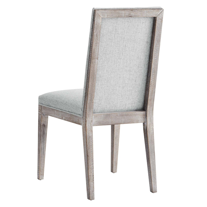 Maisonette French Vintage Tufted Fabric Dining Side Chair