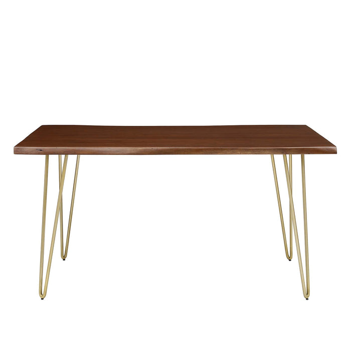 Ardor 60" Live Edge Acacia Wood Acacia Wood Dining Table