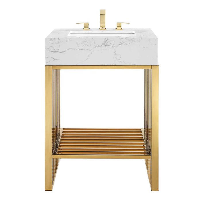 Gridiron Bathroom Vanity Basin Included